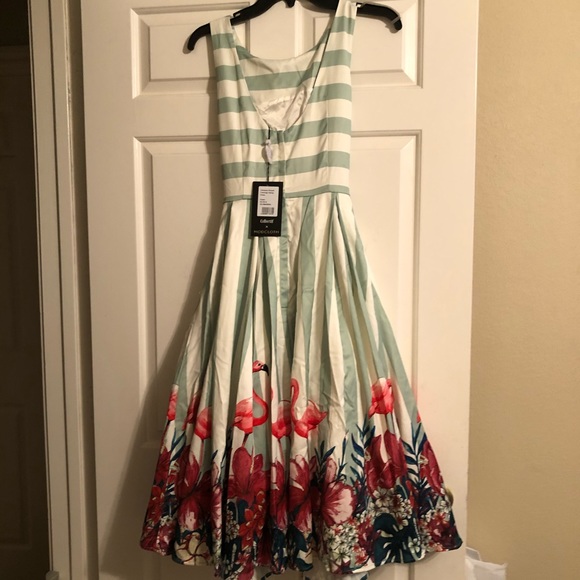 Collectif X ModCloth collab Vanessa dress XS NWT - Picture 2 of 6